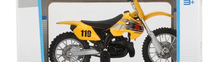 Maisto 1:18 Масштаб Модель мотоцикла Игрушка сплав RM-250 Горный мотоцикл коллекционные игрушки для детей подарок для мальчика