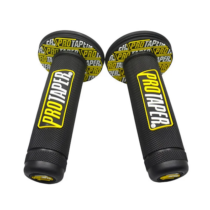 yellow Moto rbike для honda dio ktm exc moto cross pitbike benelli scrambler nmax moto rcycle аксессуары рукоятка руль ручки - Цвет: yellow