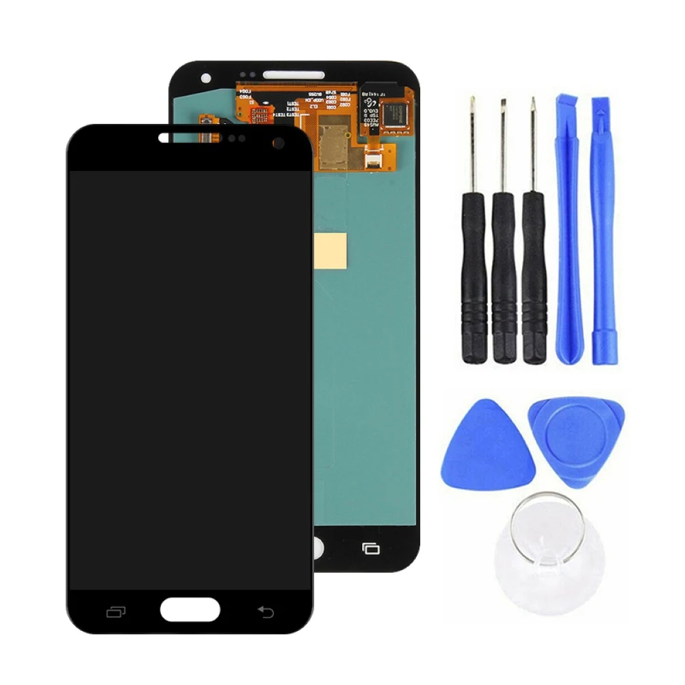 Сенсорный экран дигитайзер для Samsung Galaxy E5 E500 E500F E500H E500M внешний передний