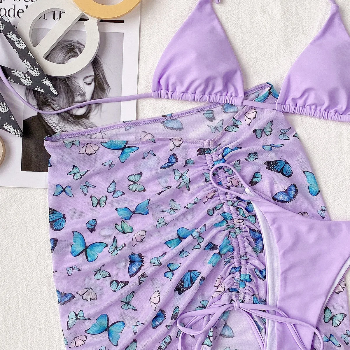 

Swimsuit,2021 new swimsuit, ladies split swimsuit, swimsuit three-piece suit, swimsuit women , bathing suit women , beach wear