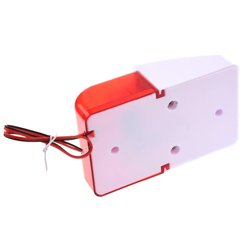 12 В проводной звуковой сигнал стробоскоп мигающий светильник сирена и 2 м 50 мм