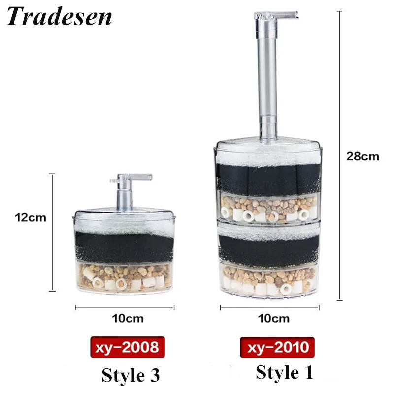 Фильтр для аквариума эффективный внутренний Угловой фильтр пневматический