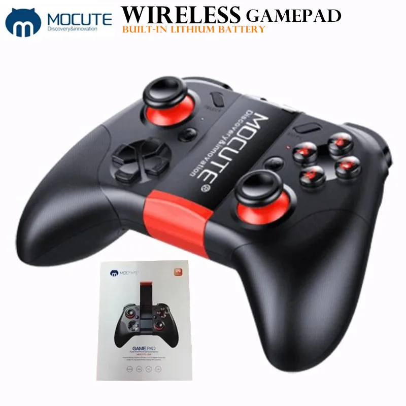 

Mocute 054 Wireless Gamepad Mobile Joypad Android Joystick Wireless VR Controller Smartphone Tablet PC Phone Smart TV Game Pad