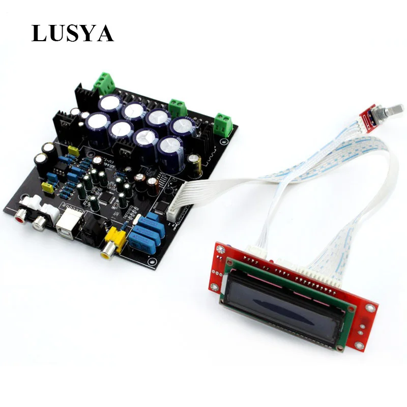 Lusya AK4490 AK4118 ЦАП Декодер доска без USB дочери карты NE5532op мягкий контроль D3-003