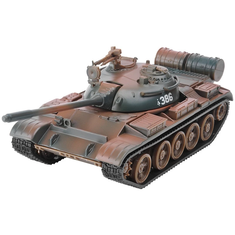 Модель 1:32 Сплав модель T55 основной боевой танк MBT металлические танки литые под
