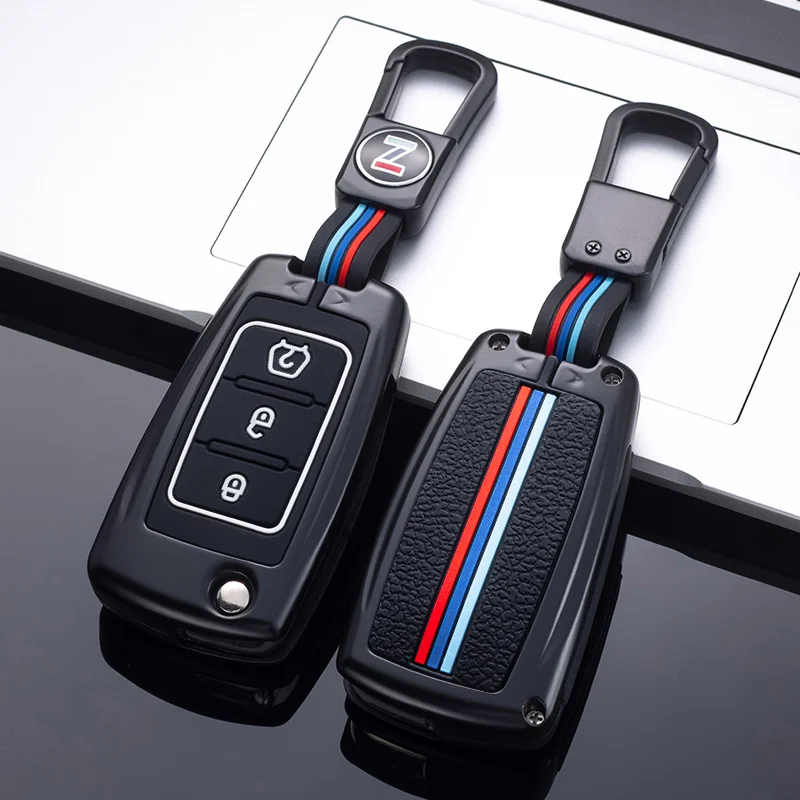 

Car Key Case Cover Key Bag For BAIC Magic Speed S3 S2 S5 S6 H2 H3 S3L H3F H5 S7 Accessories Car-Styling Holder Shell Keychain