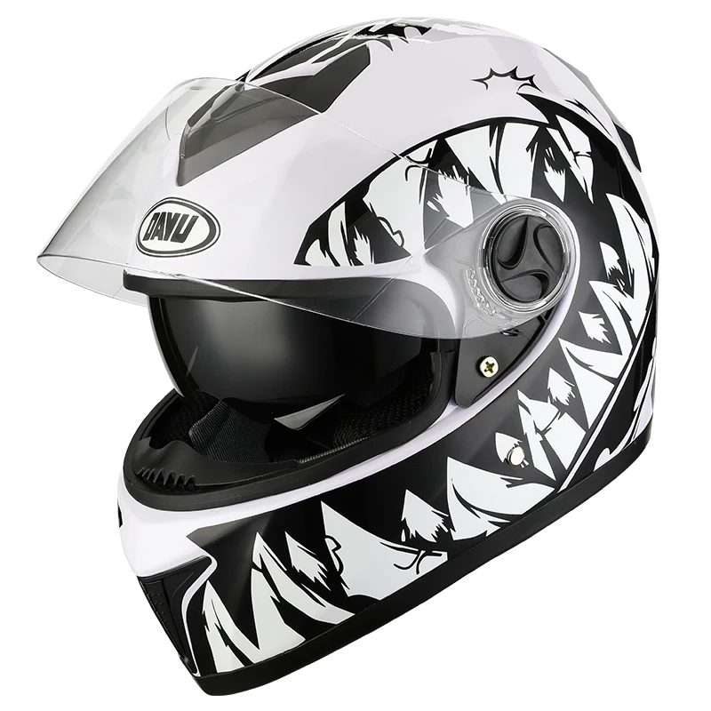 

Full Face Motorcycle Helmet With Dual Lens Motorbike Motocross Helmet Dirt Bike Helmet Double Visors Forman women