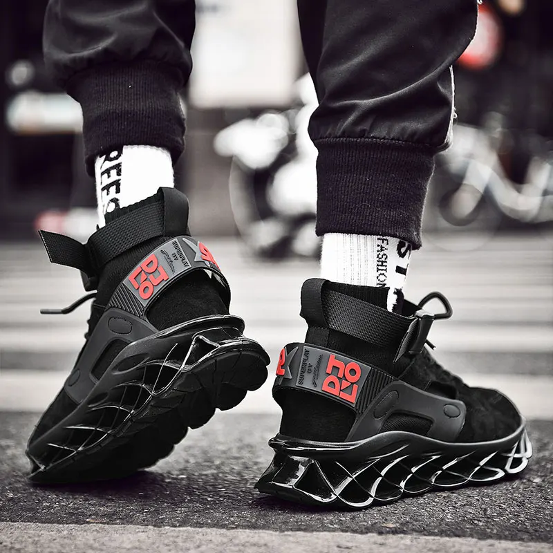 

Times New Roman 2020 Men Boots Spring Autumn Ankle Man Boots Fashion Footwear Lace Up Shoes Men High Quality Chunky Sneakers