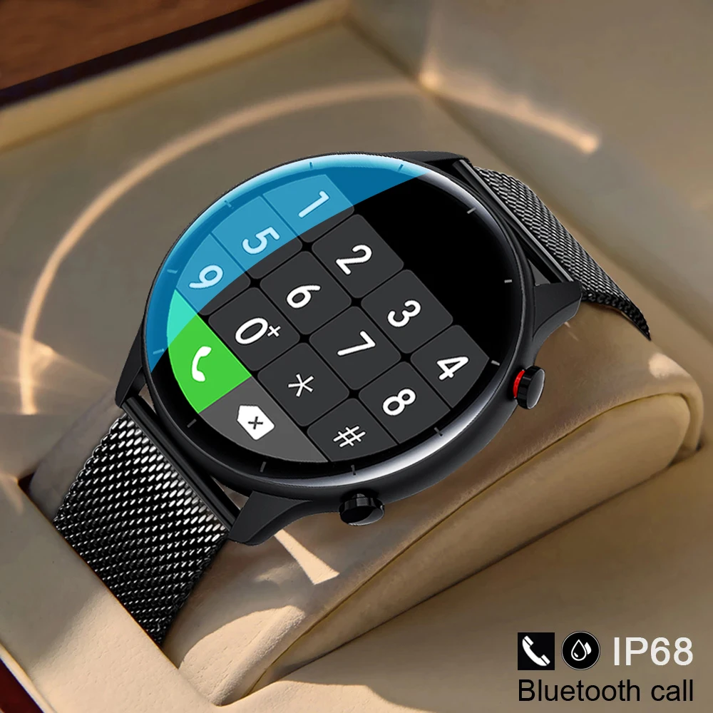 

Смарт-часы с Bluetooth, фитнес-трекером и сенсорным циферблатом