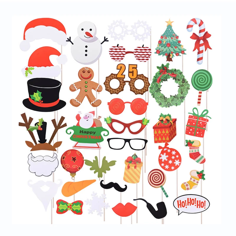 Украшения для рождественской вечеринки латексные бумажный шарик баннеры