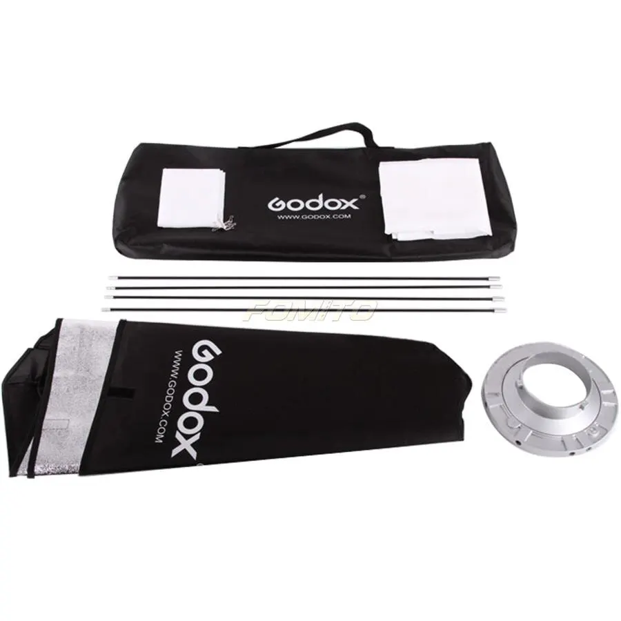 Godox 80*120 см аксессуары для студийной вспышки Bowen Mount светильник dox Jinbei Neewer Strobe/Flash |