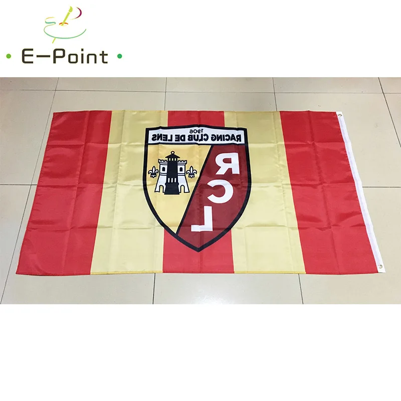 Франция Racing Club de Lens(RC Lens) 3 фута* 5 футов(90*150 см) размер рождественские украшения для домашнего флага баннер подарки