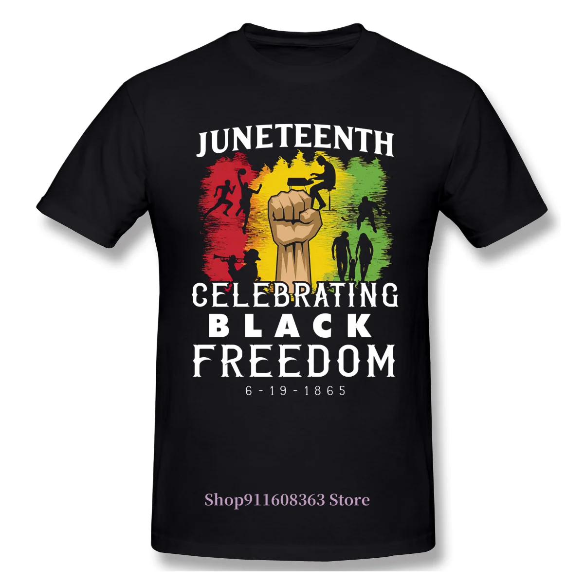 

Футболка Черная свободная для мужчин и женщин, 19 июня 1867 года