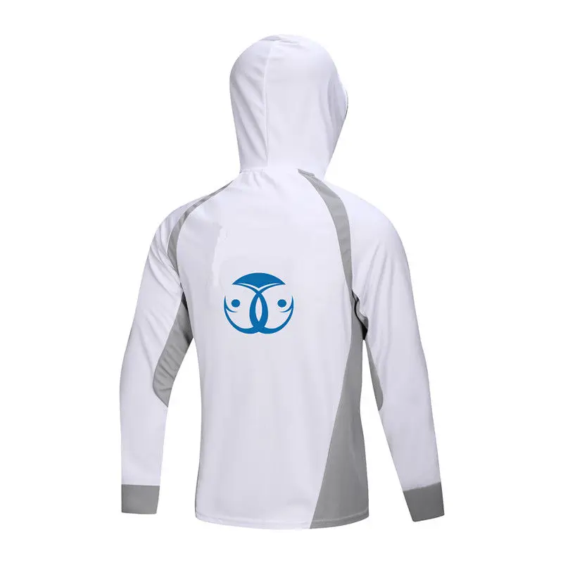 Летняя Солнцезащитная одежда для рыбалки Мужская дышащая быстросохнущая Куртка