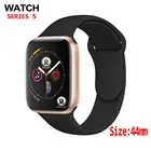 44 мм Bluetooth Smart Watch Series 4 сердечник педометр smartwatch 1:1 чехол для ios apple iPhone и Android мобильного телефона Samsung