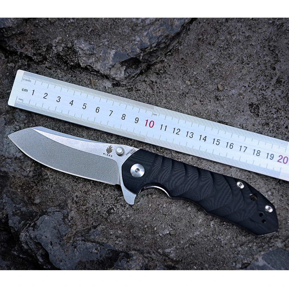 Kizer нож для выживания высококачественный складной кемпинга тактический V4423N1