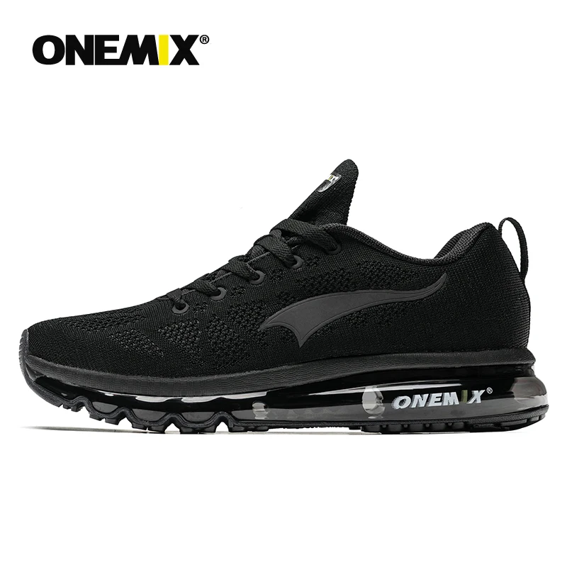 Onemix Men Running Shoes Fashion Casual Sport Air Cushion Running Shoes Men's White Outdoor Travel Walking Jogging Shoes