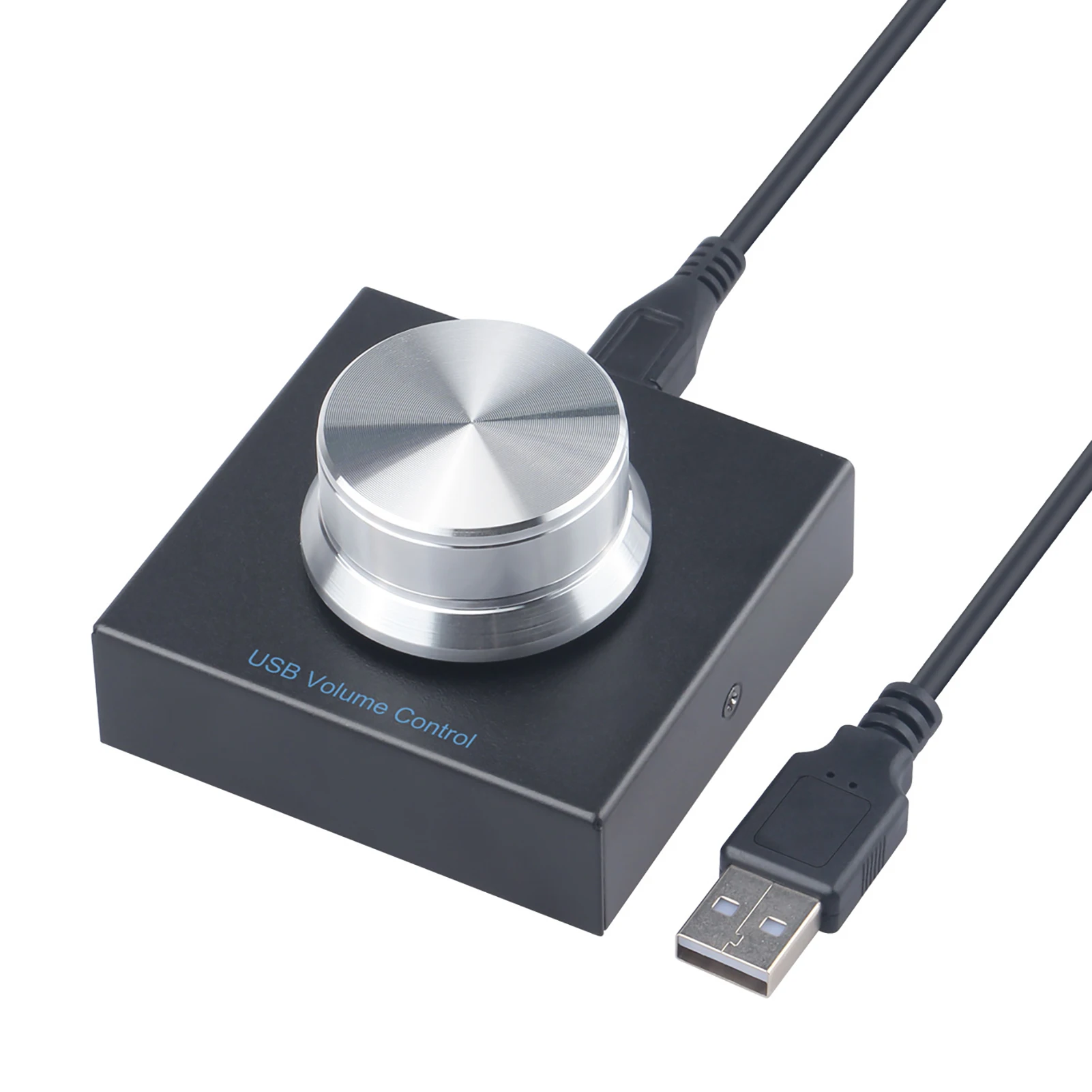 

USB-регулятор громкости Muslady для ПК, компьютерная колонка, ручка регулировки громкости звука, одна кнопка отключения звука, Plug and Play