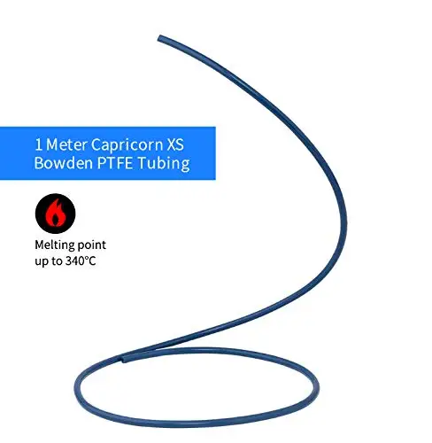 Capricorn Bowden PTFE трубки серии XS 1 м + MK8 экструдер серого цвета для нити 75 мм детали