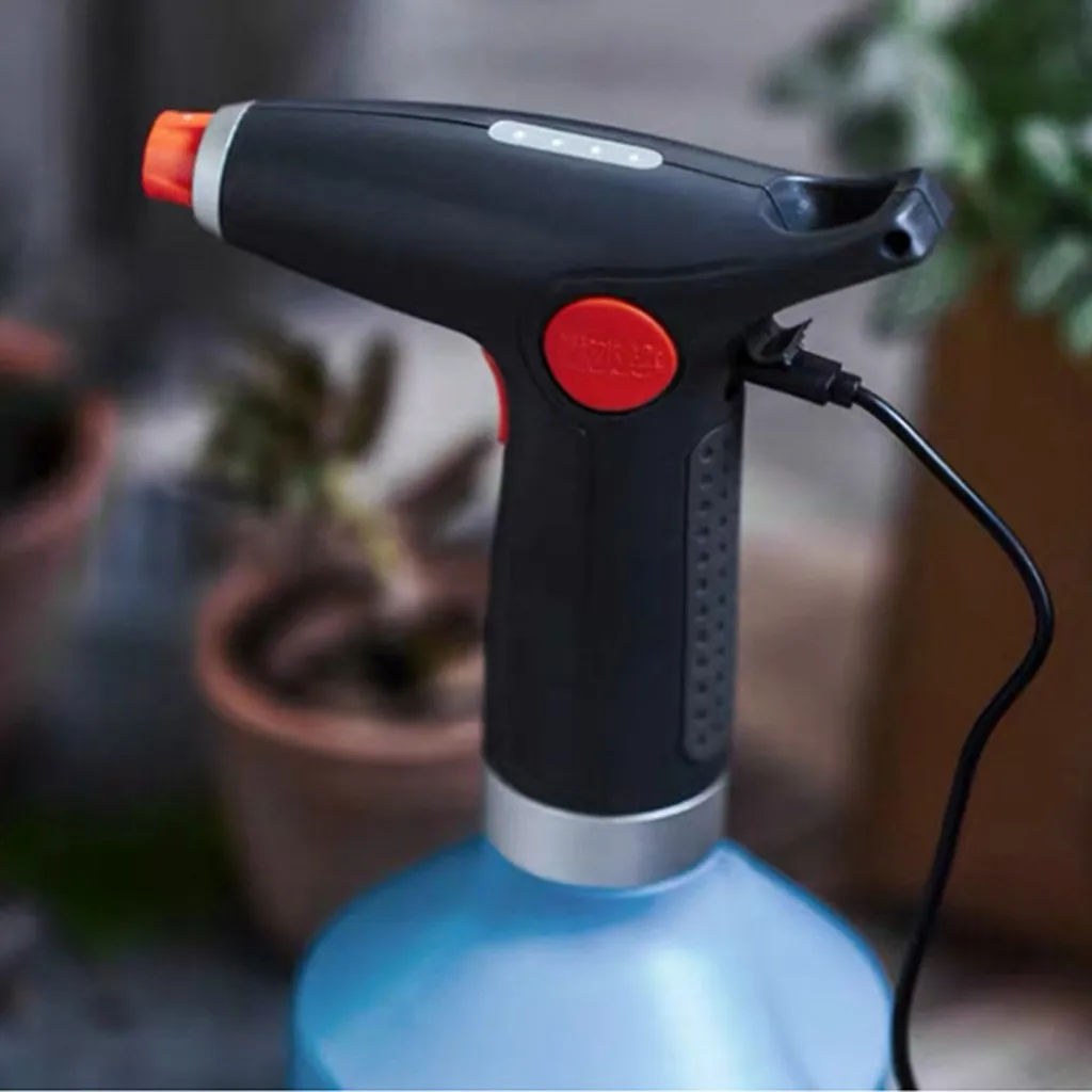 Автоматическая регулируемая насадка электрическая Лейка для комнатных и