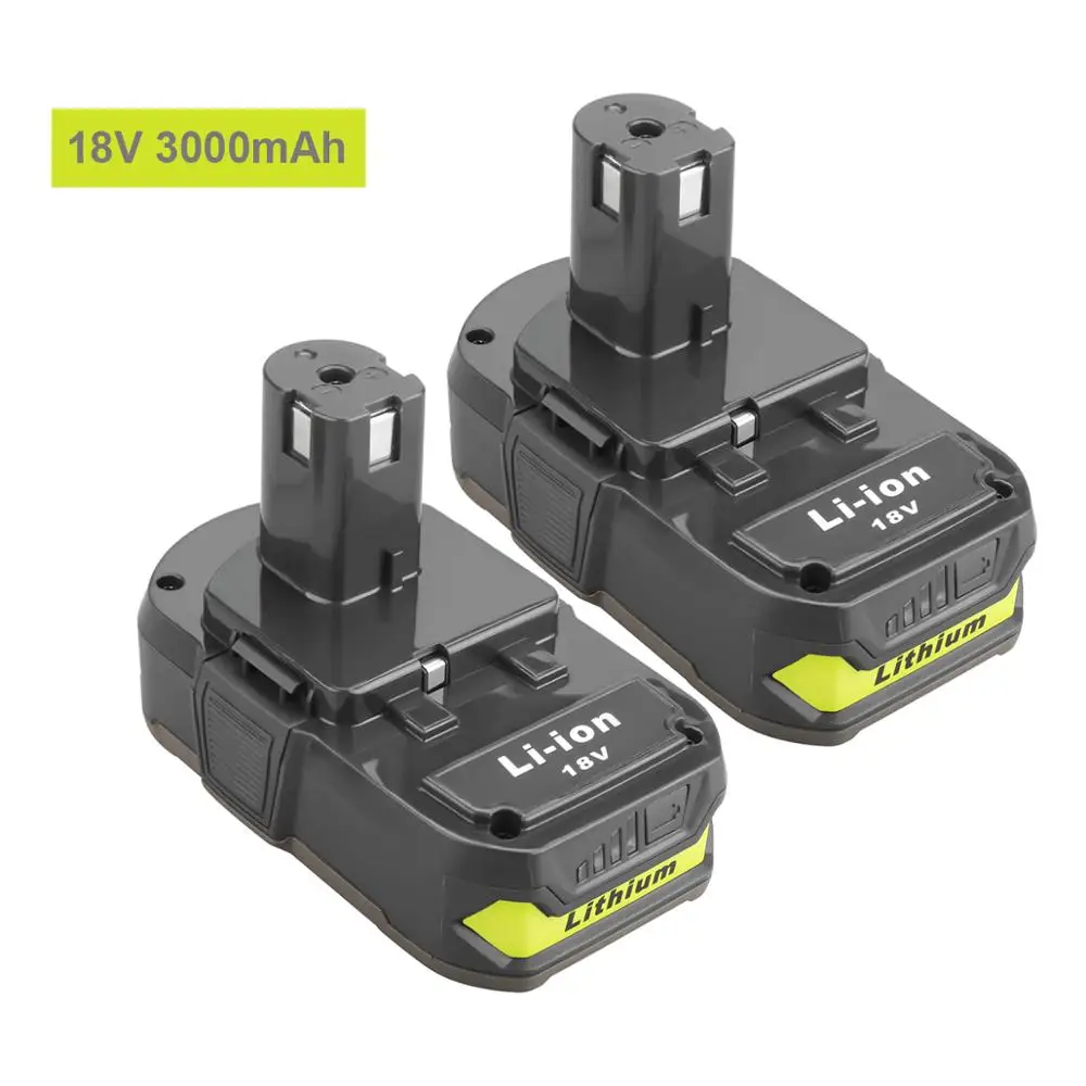 Сменная аккумуляторная батарея 18 в P108 для беспроводных электроинструментов Ryobi