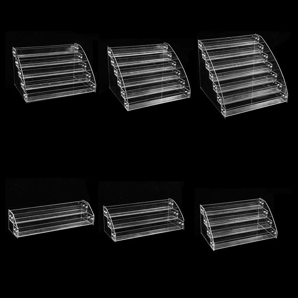 

2Floors Nail Polish Bottle Organizer Display Stand Holder Acrylic Nail Polish Rack Oil Jewelry Makeup Organizer For Bottles