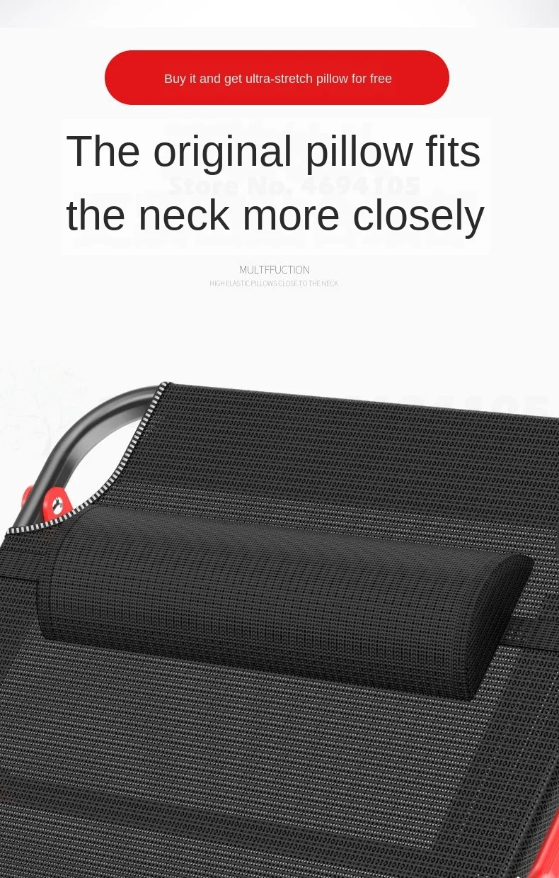 Складная офисная кровать для сна регулируемое кресло шезлонг пляжное рыболовный