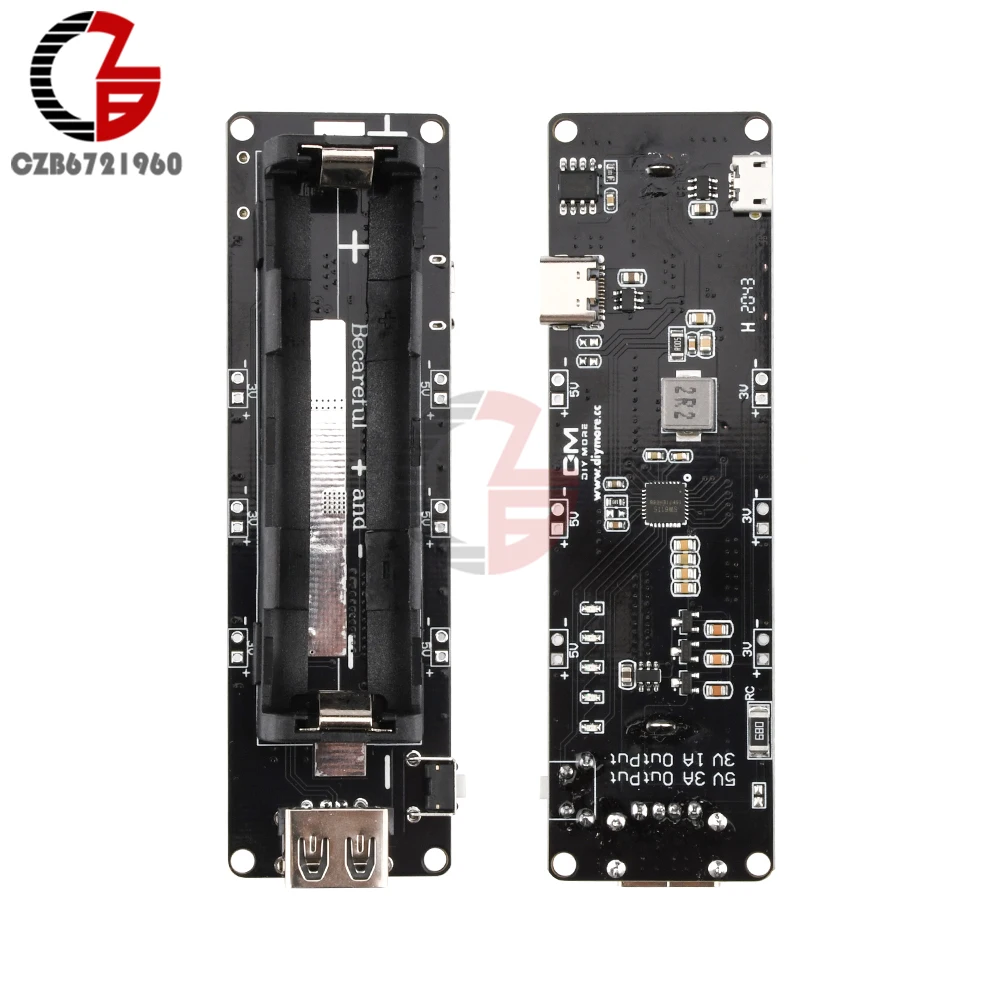 Плата расширения ESP32 ESP32S 18650 Защита аккумулятора V3 микро usb порт Type A USB 0 5a модуль