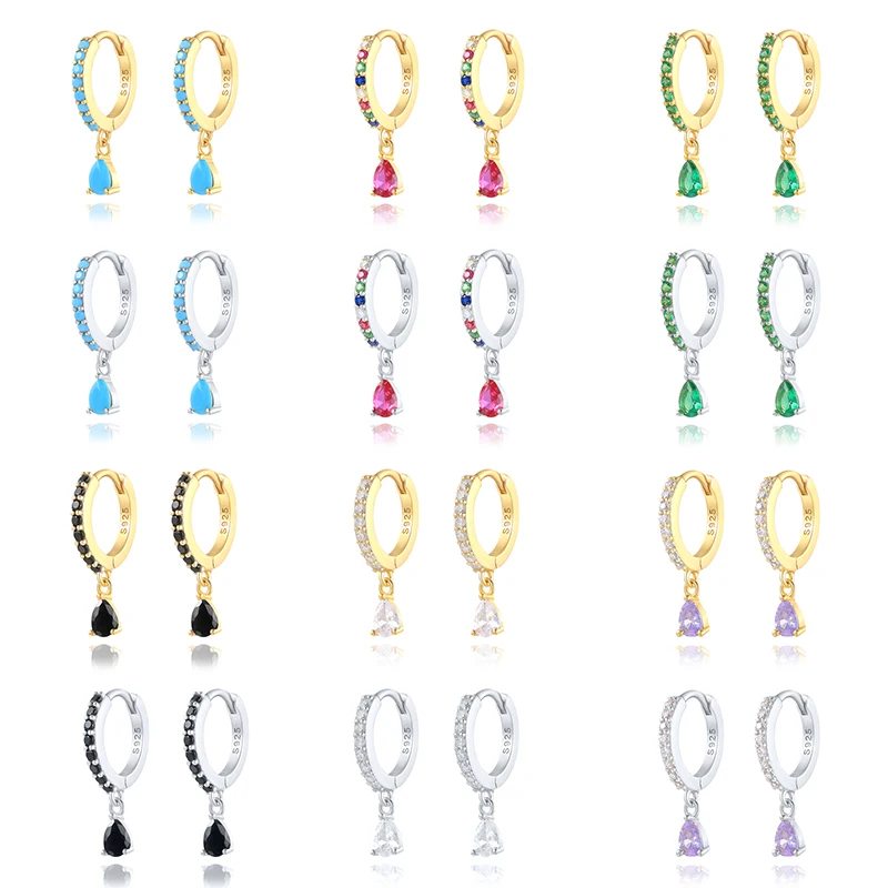 Женские круглые серьги-кольца ROXI свадебные украшения из стерлингового серебра 925