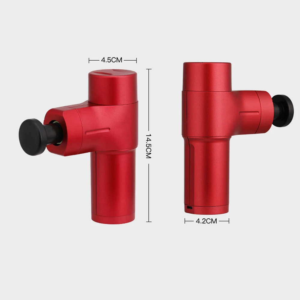 

Mini Body Fascia Gun Deep Muscle Vibration Massage Gun Handheld Relief Pain Relax Fitness Equipment portable Massager Device