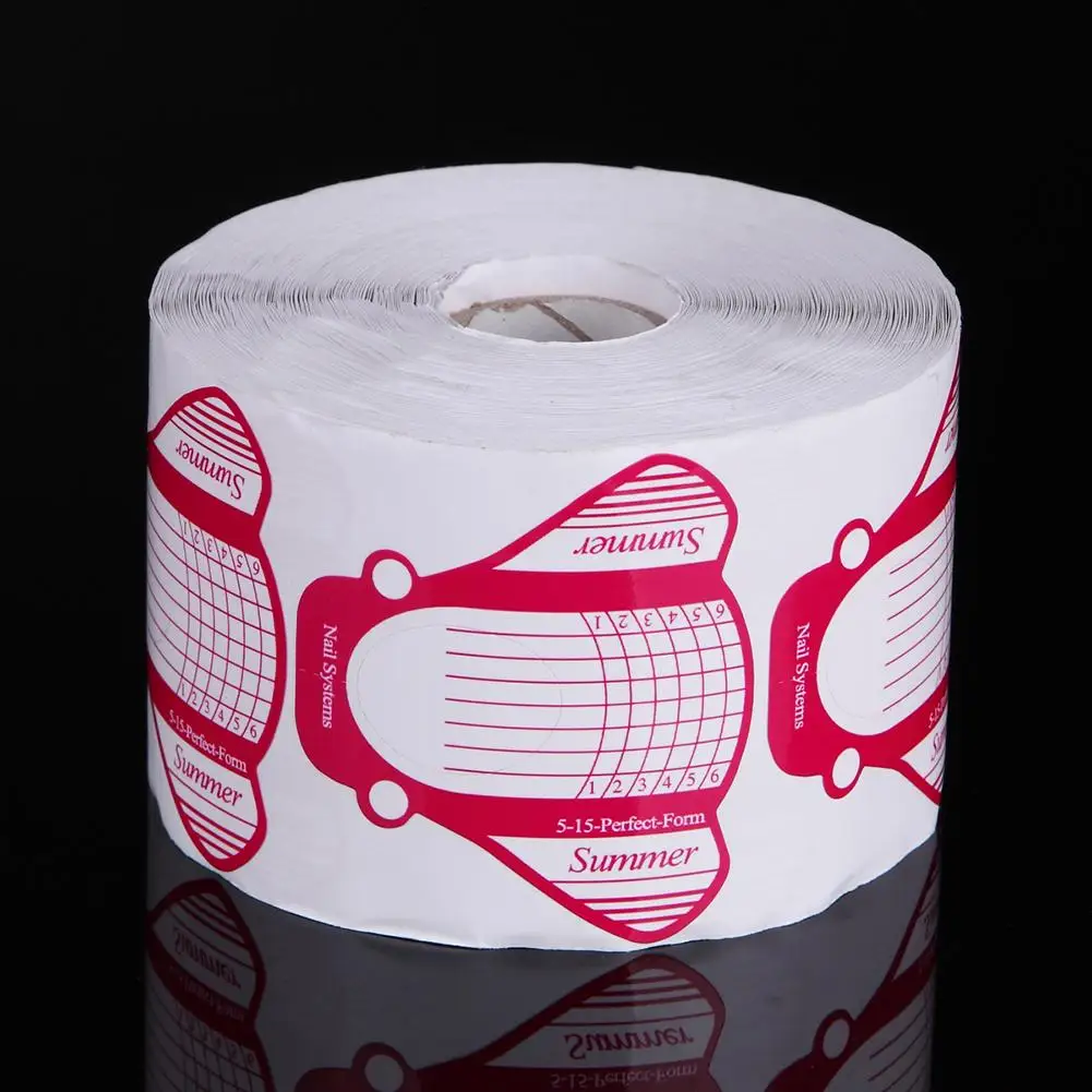 500 шт. Типсы для дизайна ногтей наклейка наращивания пенопласт Профессиональная