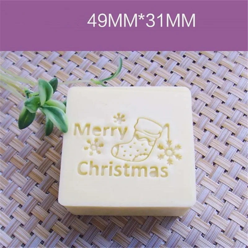 DIY Craft 40*31 см Рождественский дизайн штамп для мыла Sugarcarft Candy штамп-свеча наборы
