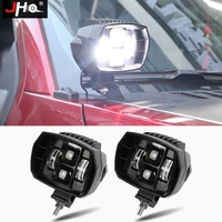 jho 60w left right offroad driving mount bracket a pillar led light kit for ford f150 raptor 2017 2020 2019 2018 car accessories