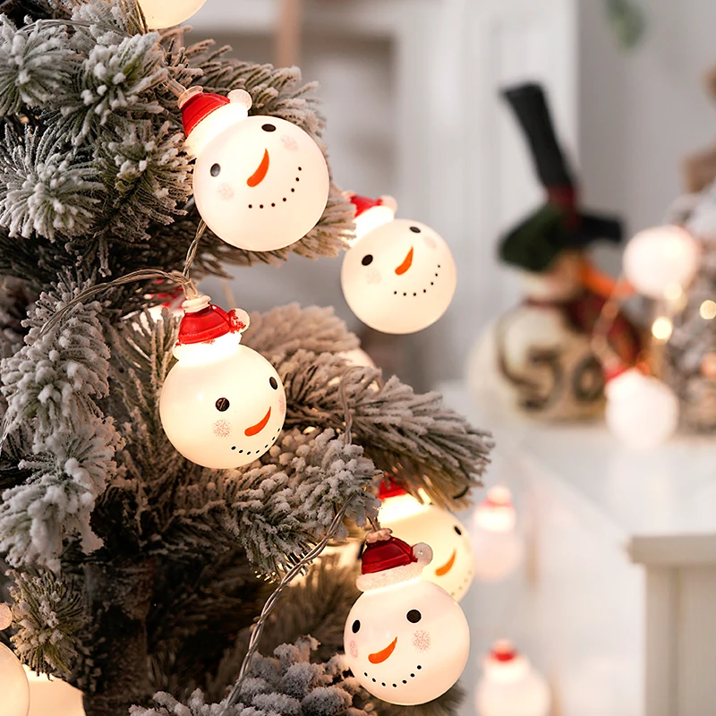 

Светящаяся гирлянда ssnowman 1 шт., рождественские Креативные украшения, подвеска на рождественскую елку, витрина магазина, витрины для торговы...