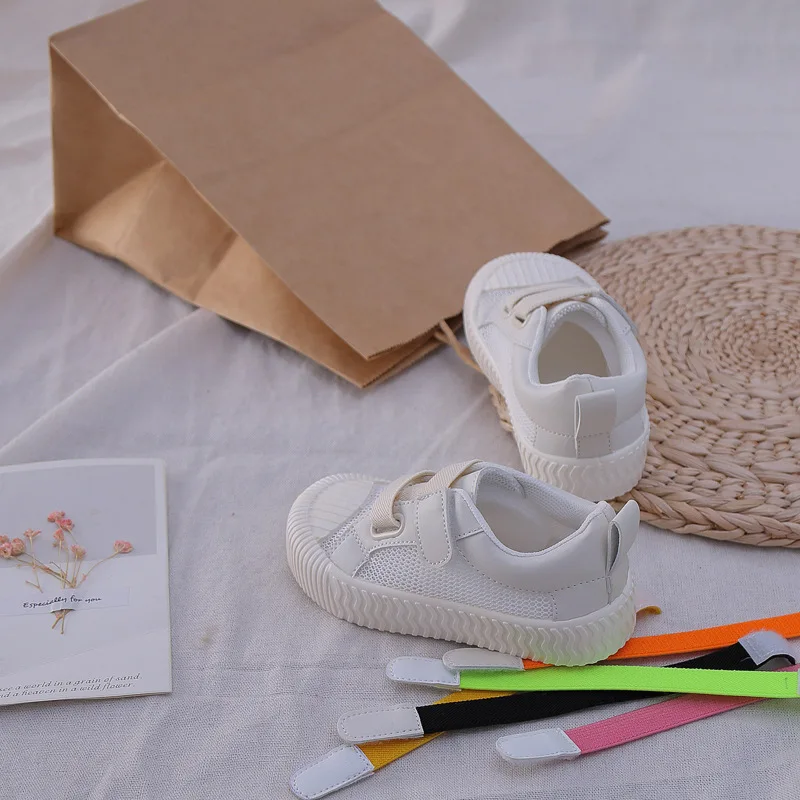 Children Girls Summer Breathable Air Mesh Casual Shoes Kids Boys Colorful Hook &amp Loop Fashion Sneakers Size21-32 | Детская одежда и
