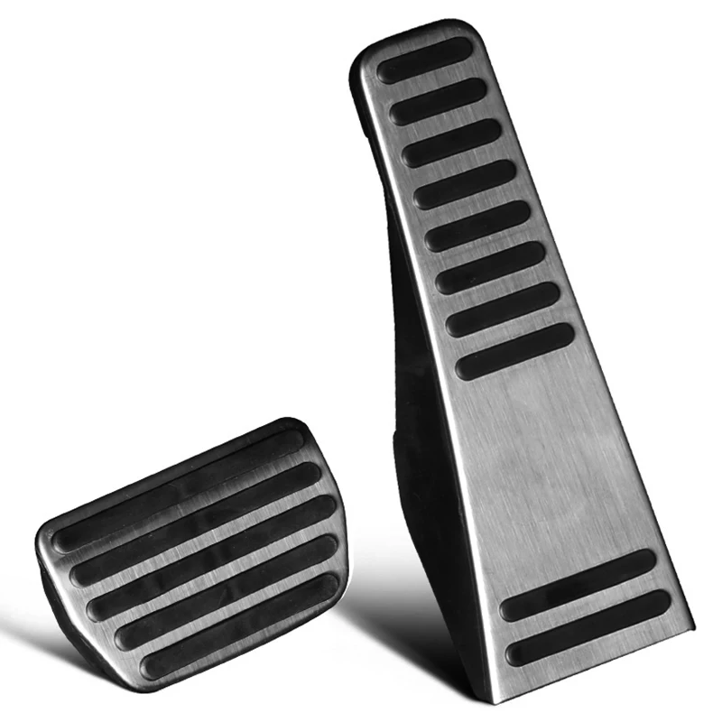 JY алюминиевый сплав + резиновые педали акселератора набор покрытий