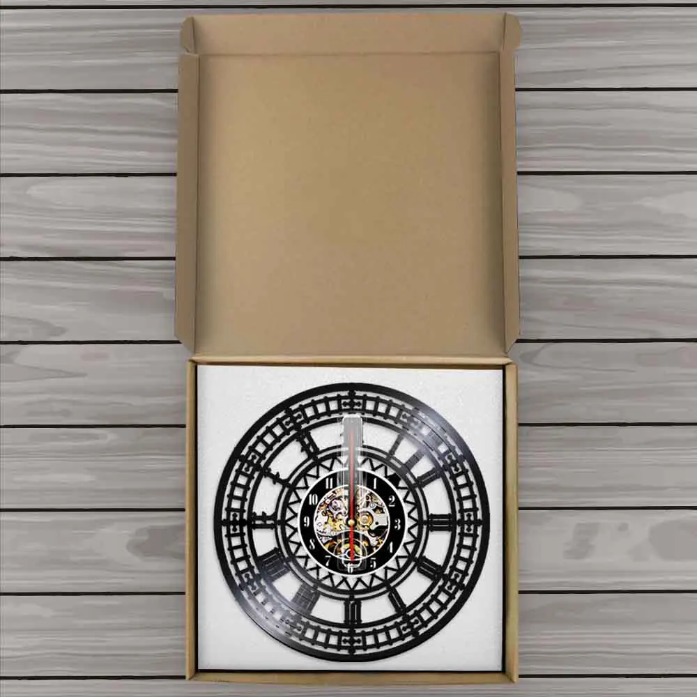 Виниловые 3d часы Big Ben лондонские настенные с изображением Вестминстера