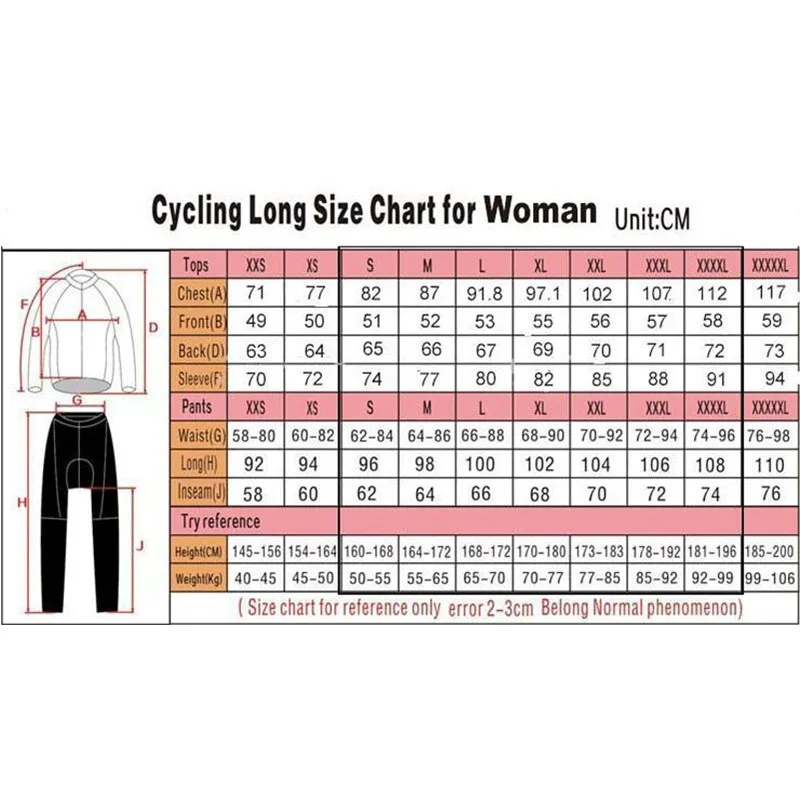 

Women Summer Long Sleeve Bicycle Cycling Jersey Set MTB Bike Shirt Outdoor Sports Ropa Ciclismo Race cycling Clothes