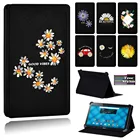 Освежающий мягкий чехол для планшета с рисунком маргаритки, подходит для планшетов Acer, планшетов, 10 дюймов