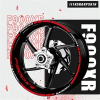 ksharpskin wheel stripe logo applique set waterproof motorcycle sticker modified tire decal for bmw f900xr f900 xr