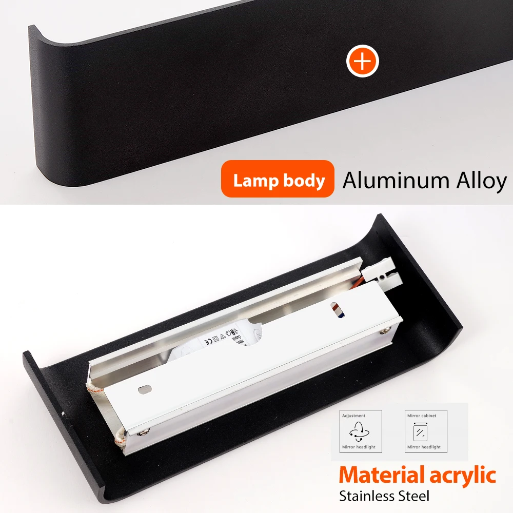 Светодиодный настенный светильник в скандинавском стиле прикроватный для