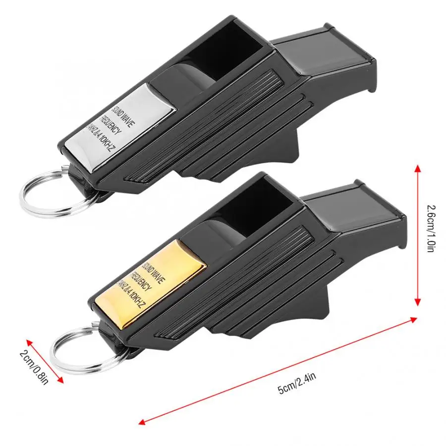 

High Decibel Basketball Sports Training Referee Whistle Camping Survival Emergency Lifesaving Outdoor Survival