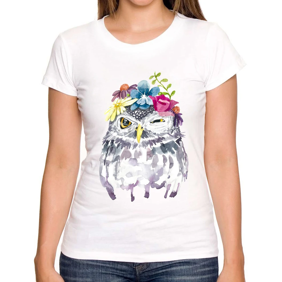 Популярные Модные женские топы летние с принтом акварели цветочным рисунком