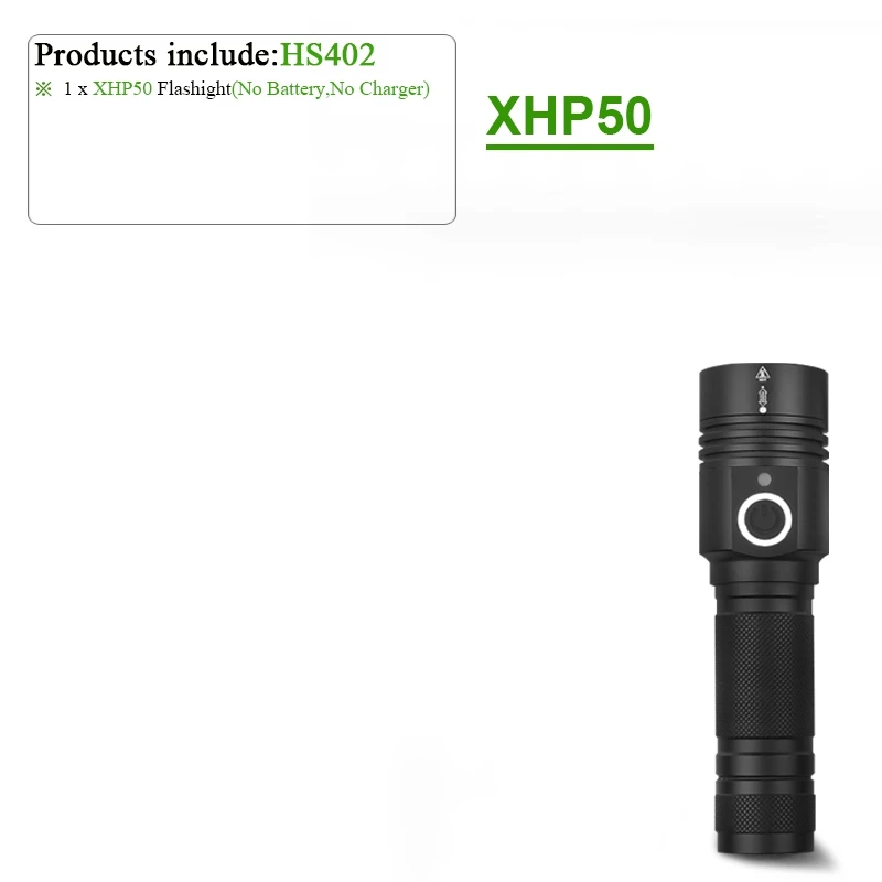 IHS402A XHP90 самая мощная вспышка светильник светодиодный фонарь 18650 или 26650 USB Тактический светильник XHP70.2 велосипедный светильник Водонепроницаемый XHP50 лампа для кемпинга - Испускаемый цвет: IHS402A
