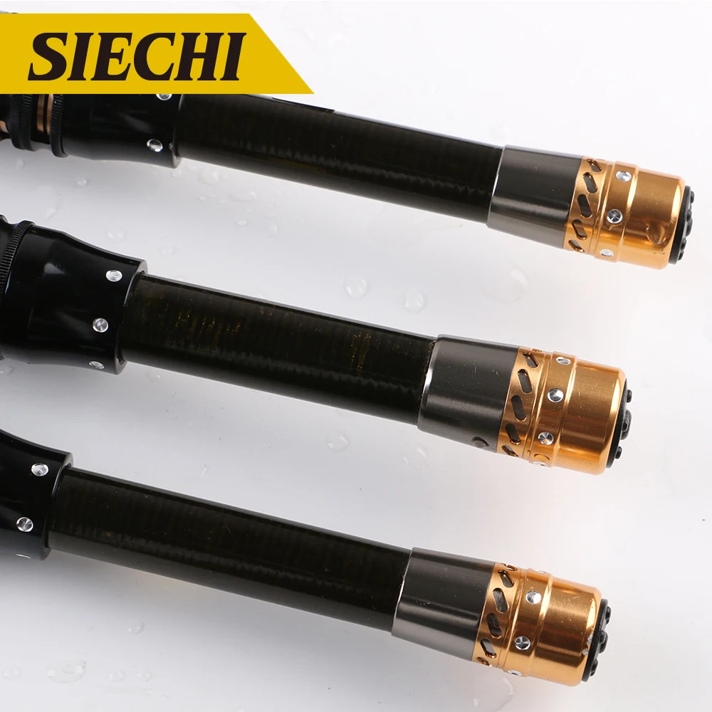 

Short Super Light Sea Fishing Rod Casting Pole Portable Carbon Telescopic Fly Rod 1.3 /1.5 /1.8 /2.1 /2.4 meter