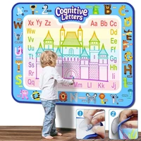 water drawing mat educational game girls painting toys creative kid coloring book diy draw toy board doodle set for children