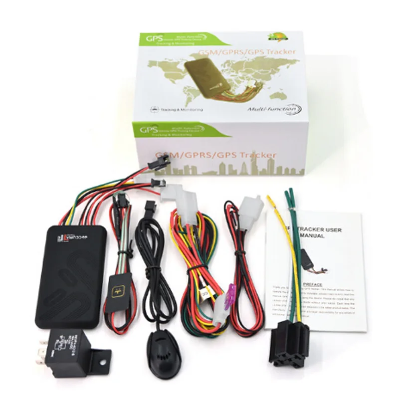 GT06 Мини Автомобильный gps трекер SMS GSM GPRS автомобиль онлайн система слежения монитор дистанционное управление сигнализация для мотоцикла локатор устройства - Цвет: With Retail Box