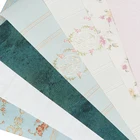 Наклейка сделай сам, детская Подарочная игрушка 1:12, миниатюрная мебель для кукольного домика, аксессуары для кукол, красочные обои, новое поступление