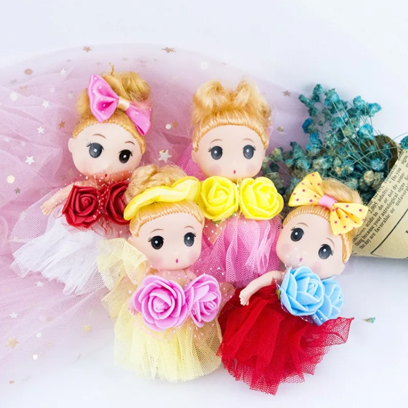 9 см без брелока принцесса невесты спутанная кукла украшение для полных детей