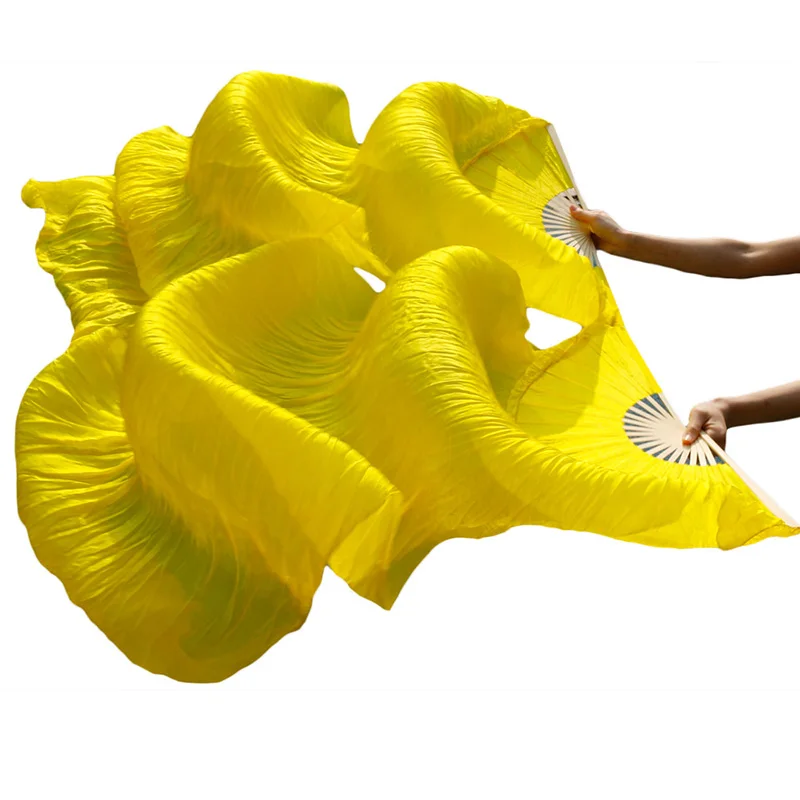 Веер для танца живота 100% натуральный шелк/искусственный шелк веер ручная работа